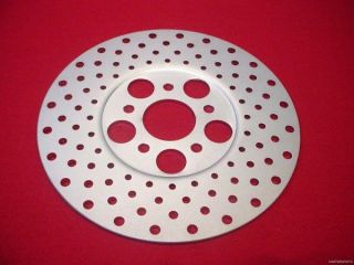 Drilled Front Rear 10 Disc Brake Rotor for Harley FLH FX 72 84