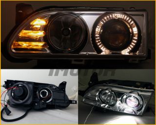 93 97 Toyota Corolla Halo Projector Headlights 94 95 96