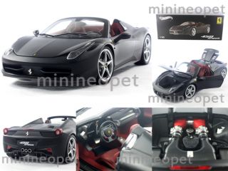 Hot Wheels Elite X5485 Ferrari 458 Italia Spider 1 18 Diecast Flat