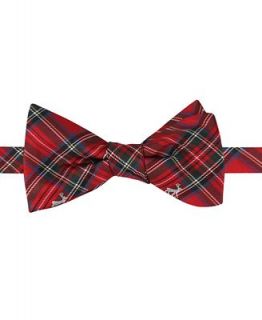 Tommy Hilfiger Tie, Royal Stewart Deer Bow Tie