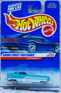 Hot Wheels 2000 083 First Edition Metrorail 23 of 36