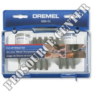 Dremel 688 01 Cut Off Wheel Rotary Tool Accessory Set with 70 Pieces