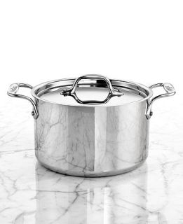 All Clad Stainless Steel Casserole, 4 Qt.   Cookware   Kitchen   