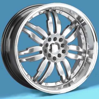 18 inch Volante Diamond Chrome Wheels 18x7 5 4 New Rims 5 Lug