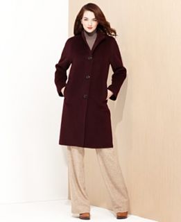 Jones New York Coat, Wool Blend Walker
