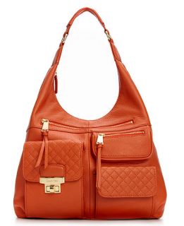 Calvin Klein Handbag, Bedford Leather Hobo   Handbags & Accessories