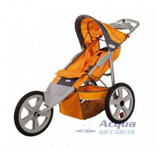New Instep Baby Jogger Jogging Stroller w/ Hand Brake & Gear/Drinks