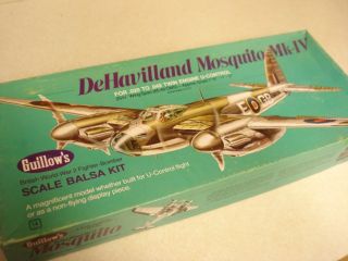 Guillows DeHavilland Mosquito MK IV Model Airplane Kit