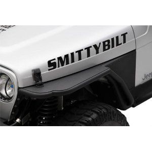 Smittybilt 76863 Jeep 87 95 Wrangler XRC Tube Fenders w Flare Front