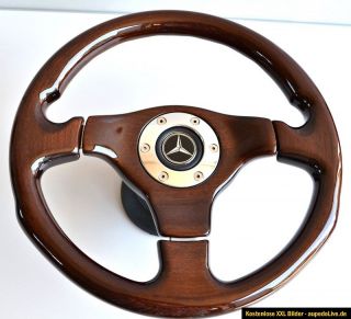 Nardi Holz Lenkrad Mercedes Wood Steering Wheel Volante Volant w 107
