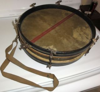 Super cool and rare antique/vintage Ludwig snare drum, circa 1920s