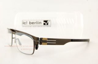 Brand New ic berlin Eyeglasses Frames Model rast Color graphite Men