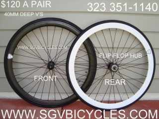 Mix Match Retrospec Wheels for Your Fixie Track Bike