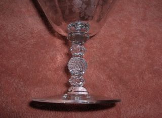 Up for sale are 9 beautiful vintage stemmed clear crystal low sherbet