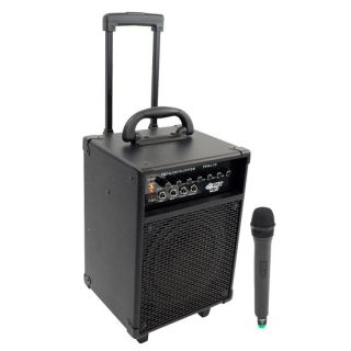 NEW Pyle PWMA230 200W Wireless Rechargeable PA Speaker & Microphone