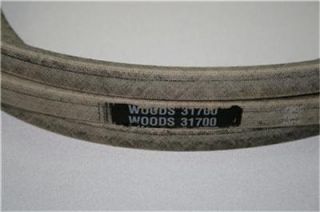 Woods RM59 RM360 Mower Belt OEM 31700