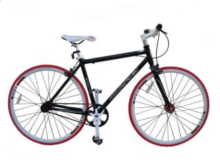 53cm Fixed Fixie Gear Road Black New Bike Bicycle