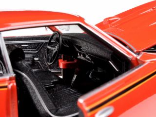 1969 Pontiac GTO Judge Orange 1 24 Diecast Car Model