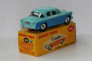 Dinky Toys 166 Sunbeam Rapier TT Blue VN