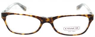 Coach HC 6014 Elise 5049 Tortoise Crystal Womens Eyeglasses