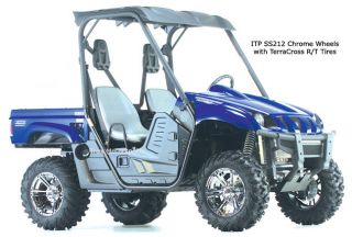 New 12 ATV Wheels Rims Set ITP SS212 Rincon Outlander