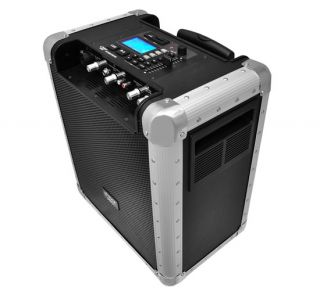 PCMX265B Battery Powered Portable PA System With USB SD, DJ Controls