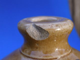 RARE WW1 Service Rum Distribution Stone Jar Found in The Somme Relic