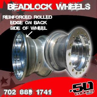 12x7 .190 Aluminum Beadlock Wheel 4x156 Polaris Ranger RZR xp900 800