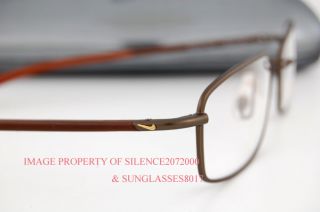 Brand New Nike Eyeglasses Frames 4150 242 Brown for Men