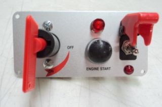 Racing Switch Panel Push Button Start Aircraft Toggle Battery