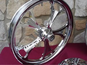 Custom Billet Wheels Parts for Harley Chopper 21 18x8 5