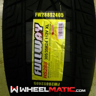 New 305 35R24 Fullway HS288 Tire 305 35 24 3053524