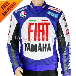 Yamaha YZF R1 R6 motorbike Jacket with Pad Motorcycle Racing Jacket M
