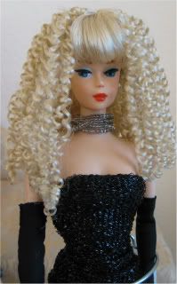 Wig Monique Barbie Fashion Royalty Sz 4 5 Spiral Curls Honey Blond