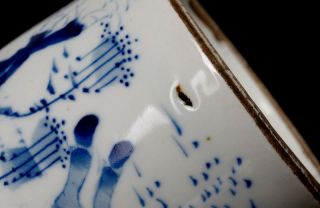 Wonderful Chinese 18c Qianlong Blue and White Porcelain Vase 3GDN1