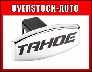Bully Stainless Steel Dual Layer Chrome Hitch Cover Tahoe Logo