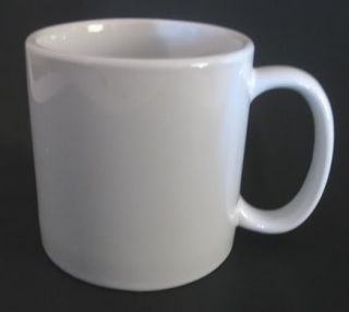 World Ultima White Ceramic 20 oz Coffee Mug Huge