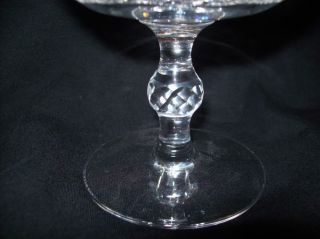 Waterford Crystal Colleen Water Champagne Sherbet Glasses Beautiful