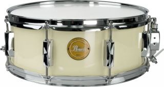 Pearl Vision Birch Snare Drum Ivory w/ Chrome Hardware 14x5.5