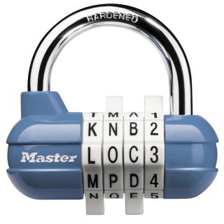 Master Lock 1534D Password Plus Combination Lock 1 Pack Assorted