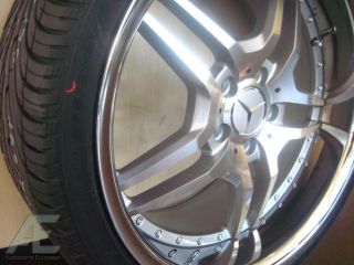 20 Mercedes Benz Wheels Staggered E s CL 430 500 550 63