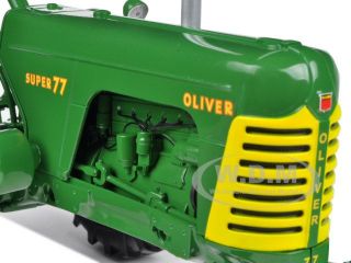 Oliver Super 77 Gas Wide Front Tractor 1 16 by SpecCast SCT 443