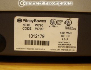 Pitney Bowes DA750 W790 Color Address Barcode Printer