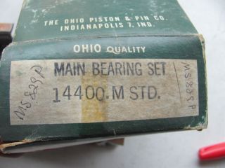 Main Bearings BBC Big Block Chevy 396 402 427 454 V8 Std Size