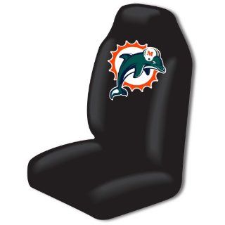Miami Dolphins Seat Cover Bucket NFL Licensed Single Easy Slip on