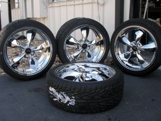 Bullitt Wheels 20x8 5 10 20 inch Tires 2005 Rims Deep Dish