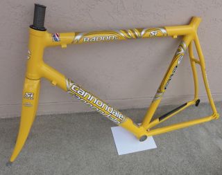 Cannondale CAAD6 Frame BB30 Time Carbon 56cm Yellow