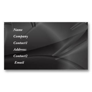 metal   reflection business card