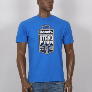 BENCH Stand Firm Tee Regular T Shirt NEU 2011 blau XL