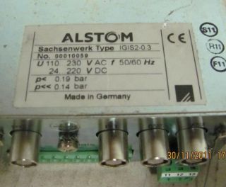 IGIS Alstom IGIS2 03 Gas Insulate Switchgear